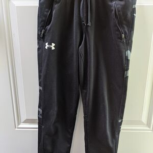 Under Armour Black Kids Sweatpants